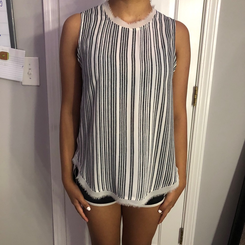 Striped tank top
